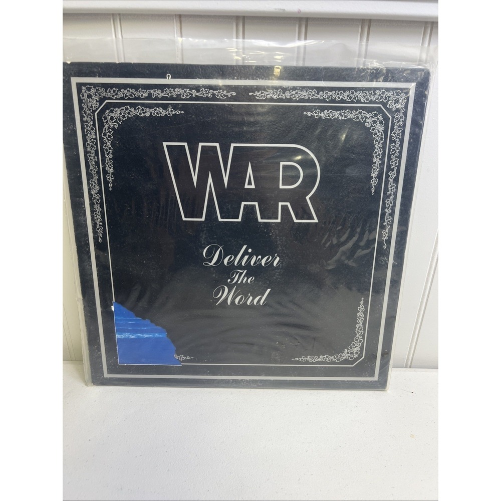 WAR DELIVER THE WORD 12" LP VG‎ VINYL RECORD TEXTURED COVER UNITED ARTISTS 1973